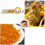 COMBO - 500g Mắm Dưa Gang & 500g Mắm Đu Đủ - Hiệu Mắm Cô/Bà Giáo Thảo 11111 (Chay & Mặn đều dùng đượ