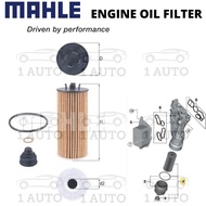 MAHLE GERMANY ENGINE OIL FILTER BMW X1 F48 18i 20i F45 F46 218i MINI CLUBMAN F54 COOPER F55 F56 F60 