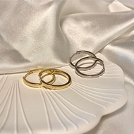 French Hoop Earrings New Style Earrings Niche Design Plain Hoop Earrings Earrings Female Earrings