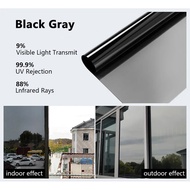 WEFILM Tinted Film for Windows Home One Way Mirror Window Tinted Film Daytime Privacy Heat Control A