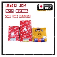 (MADE IN JAPAN) PISTON RING / CON ROD BEARING / MAIN BEARING HYUNDAI STAREX A1 A2 SORENTO JC ENGINE 
