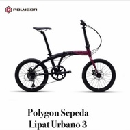 Sepeda Lipat - Polygon Urbano 3 Folding Bike
