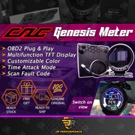 CAG Genesis Obd2 Display Car Meter Suhu Air RPM Speed Water Temperature Display