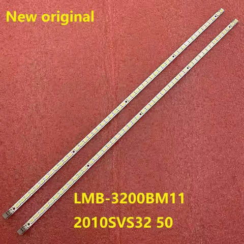 2pcs LED Strip For Samsung UE32C5100QW UE32C5000 UN32C4000 UE32C4000 LJ64-02409A 02409B LMB-3200BM11