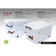 LAVA Multipurpose Storage Box With 4 Rollers Wheel 50L / 80L
