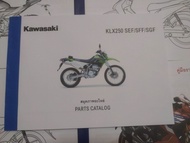 สมุดภาพอะไหล่ Kawasaki KLX250 ( ปี 2009-2019 )