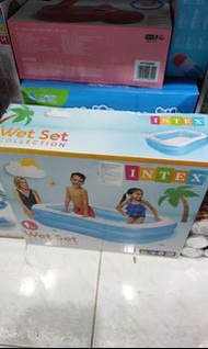 吹氣 水池 水上用品 intex