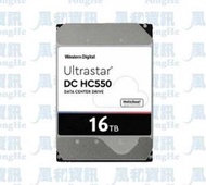 WD Ultrastar DC HC550 16TB 3.5吋企業級專用硬碟【風和資訊】