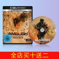 (HOT ITEM ) 🎇 4K Blu-Ray Disc Desert Ambush 2021 English Chinese Characters Dolby Vision HDR10 2160P War Blockbuster ZZ