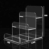 Multifunctional 3-tier acrylic wallet display Stand