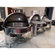 Stainless Steel Zirafah Roll Top Chafing Dish