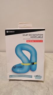 DECATHLON Nabaiji 充氣游泳背心 50~75Kg  迪卡儂 水上活動救生衣