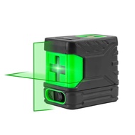 Laser Level Strong Light Fine Line Automatic Line Mini Portable 2-Line Green Laser Level Projector