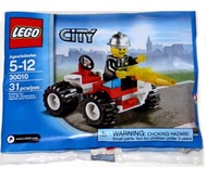 LEGO 30010 City Fireman with Vehicle (Bag of 31 Pieces)