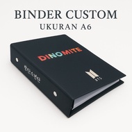 CUSTOM BINDER A6 SIZE