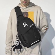 MLBˉ Official NY MZ Y3 NY Joint Trend Chest Bag One Shoulder Messenger Bag Mens Casual Backpack Coup