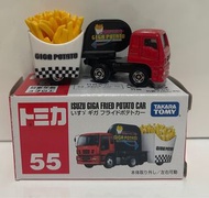 TOMICA #55 ISUZU GIGA FRIED POTATO CAR