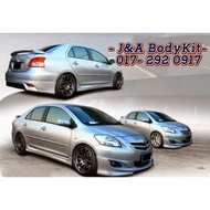 Toyota Vios 2008 - 2012  Viper Bodykit Full Set With Paint