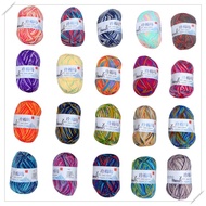 HAWILLOSCH 20 Rolls 4-ply Yarn Thick Knitting Blanket Yarn Cotton Yarn Fluffy Yarn Bulky Yarn for Ha