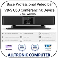 Bose Videobar ( VB-S ) ,4K Ultra-HD Camera All-in-one USB  Conferencing device , Webcam with Speaker and Microphone