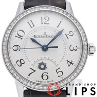 積家 Rendez Vous 日夜腕錶，鑲鑽錶圈，型號 Q3468430/346.8.56.S，不銹鋼材質，女士腕錶，銀色，拋光處理，成色極佳 [二手]