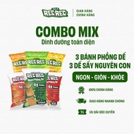 [Combo 6] Rec Rec - 3 Cricket Puffs & 3 Dried Crickets