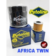 PUTOLINE Oil Filter HF117 HF204Motor Honda CRF1100L Africa Twin Transmission Filter CRF 1100 L CRF11