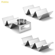 Picbliss Restaurant Taco Holders Kitchen Household Taco for Shell Taco Plates for Empanadas Sandwich