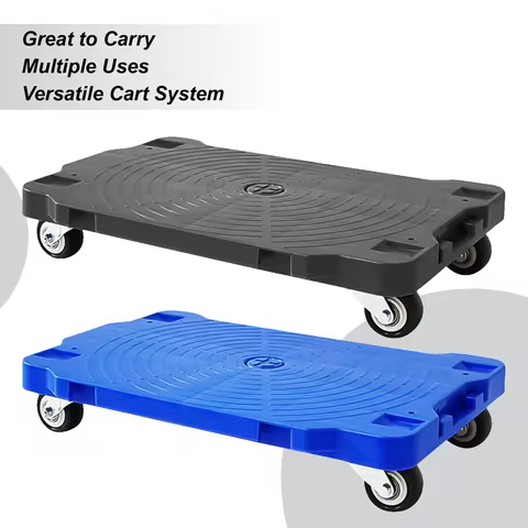 Moving Furniture Dolly Connectable 220 LBS Capacity Moving Dolly Heavy Duty 4 Wheel Moving Cart for 