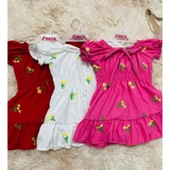 Kamila Kids Baby Dress Puff Sleeves for 2months to 1yr old