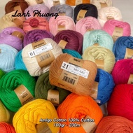 Amigo Cotton Yarn 100% Cotton Roll 100gr