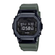 (Hot Sales) 100% Ori G-shock GM5600 Army Green Metal Wrist Watch Full Set With Paper Bag