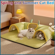 Cat Nest Cat Bed Cat Tunnel Spring and Summer Pet Breathable Carpet Tunnel Indoor Cat Tunnel Sleepin