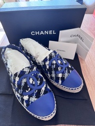 Chanel 草鞋 Espadrilles size 40