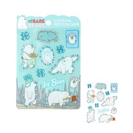 MINISO We Bare Bears Collection 5.0 Gem Stickers(Ice Bear) / We Bare Bears Crystal Pet or Strip Glos