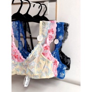 Cotton on underwire non-padded bra (30-32/65-70 ABCD-DD)