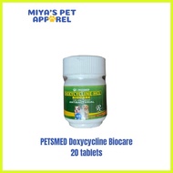 ✆ ✍ ◥ ☾ Petsmed Doxycycline Biocare 20 tablets for dogs and cats