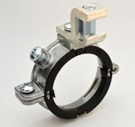 Bridgeport Mighty-Rite SGB-386CL Insulated Patented Split Grounding Bushing, 2 in Trade, 4 AWG Wire 