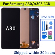 Display For Samsung A30 A305/DS A305FN LCD Display with Touch Screen Digitizer Assembly For Samsung A30 lcd