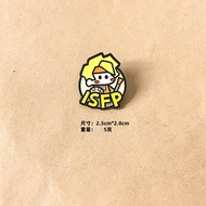MBTI十六型人格周边胸针职业格金属徽章男学生背包装饰品MBTI 16 personality peripheral brooch occupation buhuanggou.my20260901