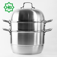 HIG - 32CM 2 TIER STEAMER POT - SP-Z5132