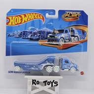 HOT WHEELS TRACK FLEET SEMI RODGER DODGER HW FUEL LORI LORRY