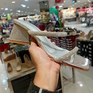 BE BOB ‼️ sandal wanita heels 6cm blink-blink mewah