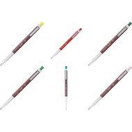 Mitsubishi Pencil Uniholder 2 Mechanical Pencil, Architectural Grade, 3B, Yellow, MH5003B Red ,B ,2 