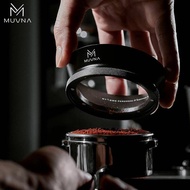 MUVNA Espresso Dosing Funnel, Coffee Portafilter Funnel with 8 Magnetized Steel, Compatible with 51/