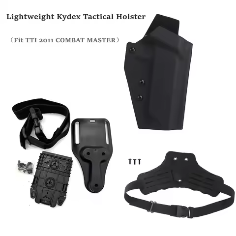 Lightweight Kydex Holster for TTI 2011 COMBAT MASTER Inside Waistband Concealed Carry Gun Holster