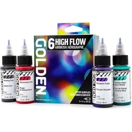 Golden Artist Paint - High Flow Acrylic Paint Airbrush Set