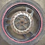 Rear rim 18x2.50 rear sport rim Yamaha Rz250 rd350 Original Asahi Japan