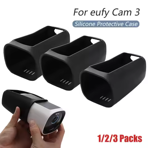 Protective Case Cover for Eufy Cam 3 Waterproof Anti-Scratch Camera Protective Shell UV-proof Protec