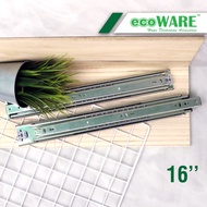 ecoWARE NJ5065 Full Extension Drawer Slide High Performance Drawer Slide Rail Cold-Rolled Steel Draw